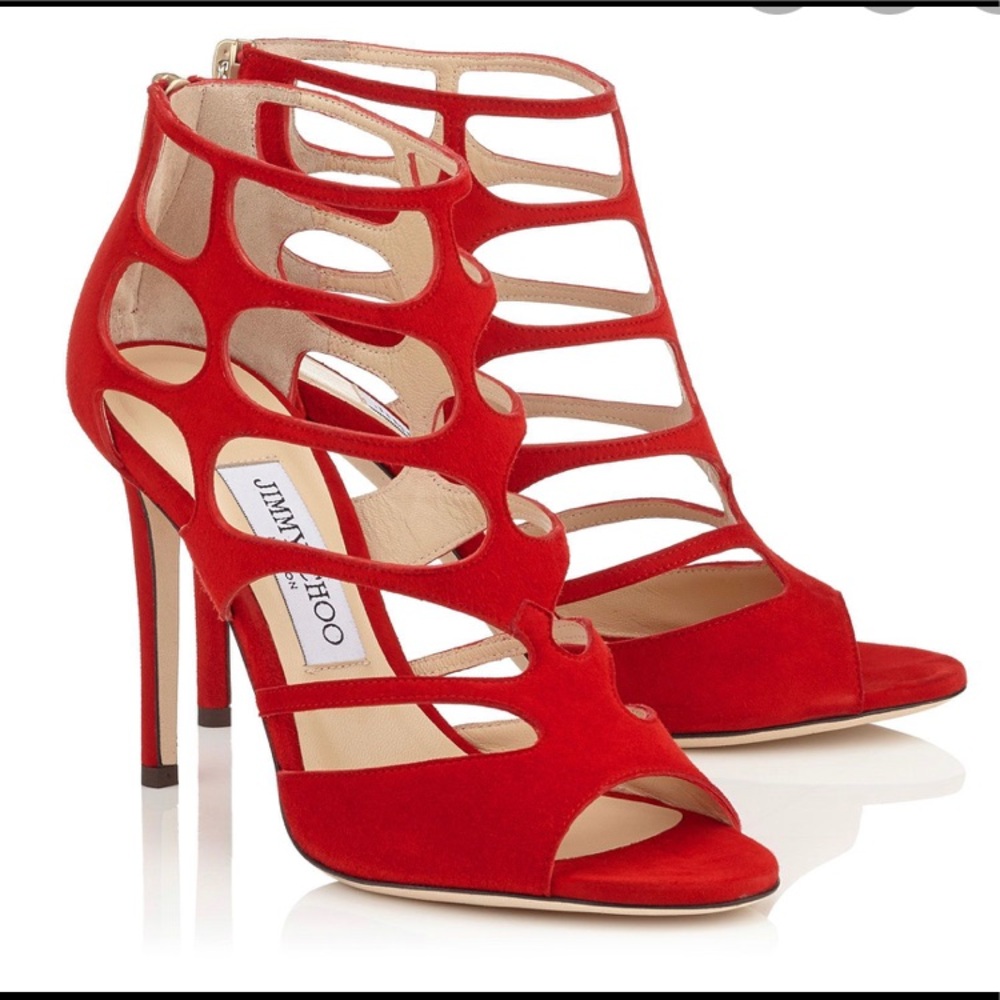 Jimmy choo REN. Like new. Never wore outside.